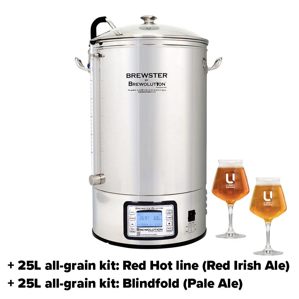 Brewster Beacon 40 Brewing System With All Grain Kits Included